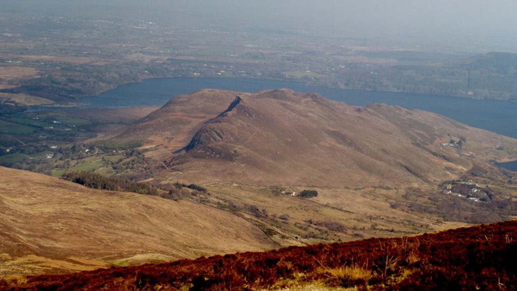 Caragh Lake from Seefin Glenbeigh