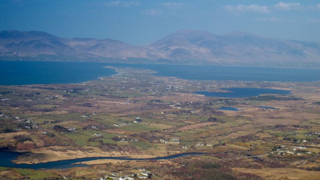 Cromane Point from Seefin