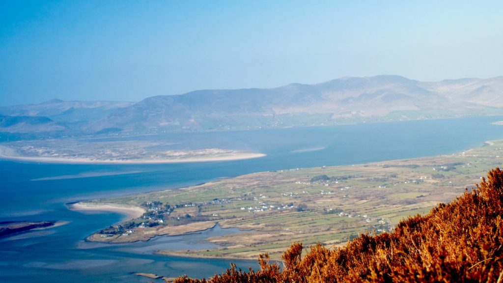 Inch beach from Seefin Kerry